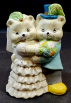 Albert E Price Bunny Couple Figurine. Vintage porcelain, Pair in Love, Wedding - $24.74