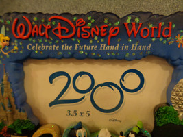 Walt Disney World 2000 Celebrate The Future Hand In Hand Picture Frame - $9.64