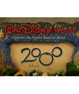 Walt Disney World 2000 Celebrate The Future Hand In Hand Picture Frame - £7.66 GBP