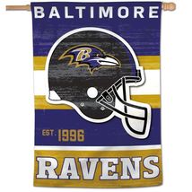 WinCraft Baltimore Ravens Classic Logo Retro House Flag, 28&quot; x 40&quot;  - $32.00