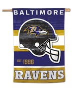 WinCraft Baltimore Ravens Classic Logo Retro House Flag, 28&quot; x 40&quot;  - $32.00