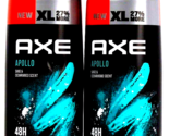 (2 Ct) Axe Apollo 48 Hr High Definition Scent Deodorant Body Spray 5.1 Oz - £21.70 GBP