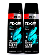 (2 Ct) Axe Apollo 48 Hr High Definition Scent Deodorant Body Spray 5.1 Oz - £22.09 GBP
