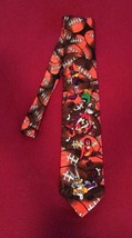 NFL Bugs Bunny And Friends Tie Football Looney Tunes (1993) Molto Polyester - £7.64 GBP