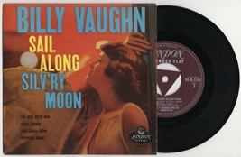 Billy Vaughn Sail Along Silv &#39; Ry Moon 1958 UK EP London re-D 1189 Jazz - £8.11 GBP