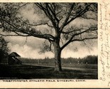 Westminster Athletic Field Simsbury Connecticut CT 1909 Lathrop DB Postc... - $48.46