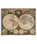 72x54 OLD WORLD MAP Globe Tapestry Afghan Throw Blanket - €53,84 EUR