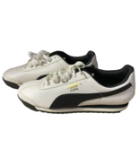 PUMA Roma Basic White With Black Stripe, Mens Shoes, Athletic, Size 11 - $39.59