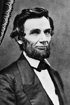 President Abraham Lincoln Handsome Bearded Portrait Civil War 4X6 Photo Postcard - £6.50 GBP