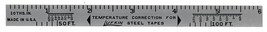 Lafkin steel tapes vintage advertising ruler tools - $14.00