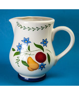 Colorful Claire Burke 3-Cup Pottery Pitcher Fruit Blue Flowers Jug Perfect - €10,33 EUR Colorful Claire Burke 3-Cup Pottery Pitcher Fruit Blue Flowers Jug Perfect - €10,33 EUR