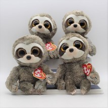 Lot Of 4 Ty Beanie Boos Dangler Sloth 6 Inches Nwt - £23.65 GBP