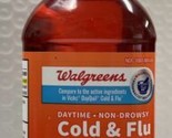 Walgreens Daytime Cold &amp; Flu Multi-Symptom Liquid 8 oz Exp 11/2024 - $14.84