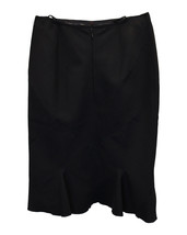 Alaia Knee-Length Skirt In Wool Women Black Size 38 - £170.40 GBP