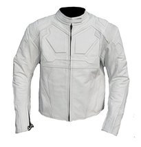 Bestzo Men&#39;s Fashion Oblivion Real Leather Motorbike Jacket with Armor P... - £188.84 GBP