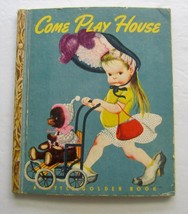Come Play House Vintage Childrens Little Golden Book ~ Eloise Wilkin 4th D Print - £15.40 GBP