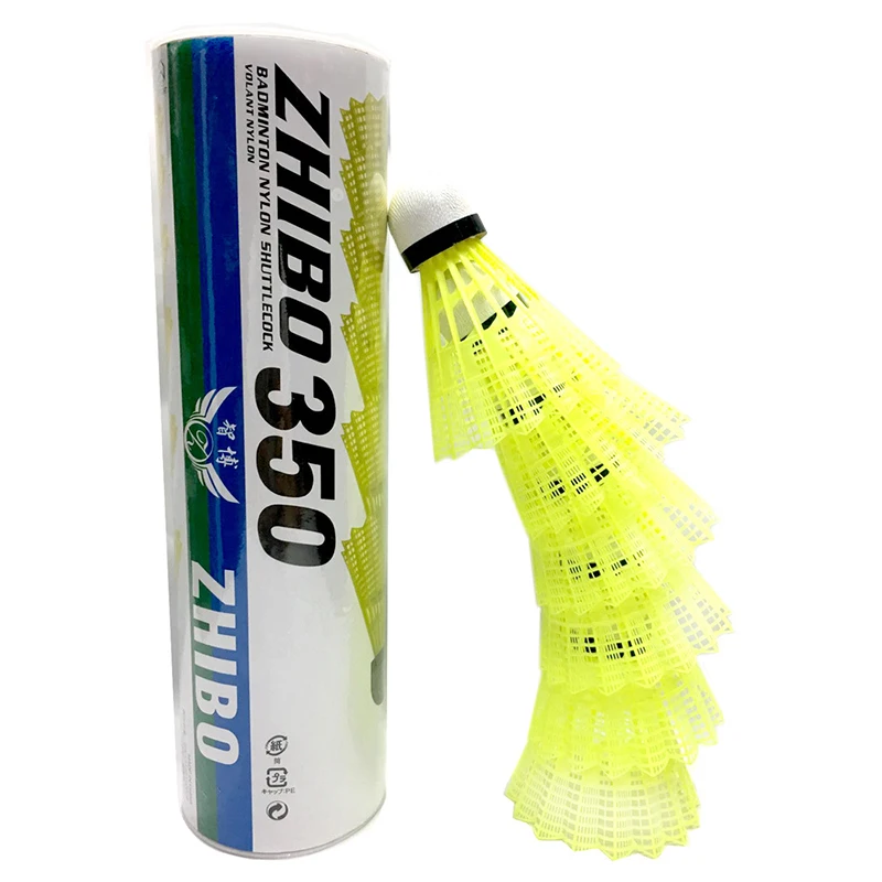 Sporting Nylon Badminton Shuttles with Great Stability Durability Indoor Outdoor - £25.17 GBP
