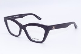 New Balenciaga Bb 0342O 003 Xs Purple Cat Eye Authentic Frames Eyeglasses 52-15 - £167.78 GBP