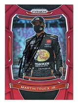 Autographed Martin Truex Jr. 2021 Panini Prizm Racing Rare Red Prizm Insert Sign - £39.56 GBP