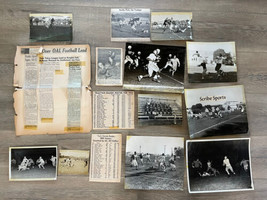 Lot Oakland Technical High School California Football Team Photos 1950&#39;s &amp; News - $100.00