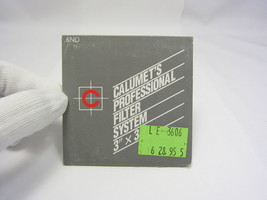 CALUMET&#39;S PROFESSIONAL FILTER SYSTEM 81C warming 3X3&quot; Made in England 64... - $18.69