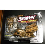 McFarlane Spawn Series Nitro Riders Green Vapor Gold Variant 1999 Sealed on Card - $19.99