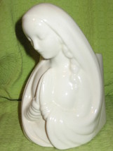 Blessed Mother- Planter-Ceramic-Ivory - $209.08 MXN