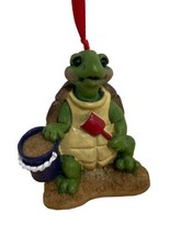 Big Sky Carvers Beach Ornament Turtle with Shovel and Sand Pail - £6.75 GBP
