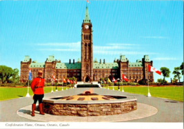 Postcard Canada Confederation Flame Ottawa Ontario  Unposted  6 x 4 Ins. - £4.68 GBP