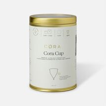 Cora Menstrual Period Cup Medical Grade Silicone 12-hr Leak Protection S... - $9.89