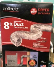 DEFLECTO-8&#39;duct/4&quot;dia - Dryer Duct - Gas/Electric Dryer Duct - £11.72 GBP