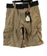 Beverly Hills Polo Club Hombre Pantalones Cortos, Apagado Caqui, Talla 30 - $24.88
