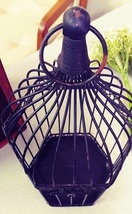 Black Metal Bird Cage for Decorative Use Garden/Patio image 2