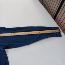 Roundtree & Yorke Men's Blue Cotton Button-Down Denim Shirt Size Large image 7