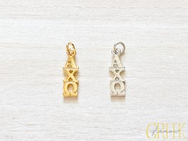 Alpha Chi Omega Sorority Greek Lavalier Pendant (Alpha Chi, A Chi O, AXO... - $6.84 CAD