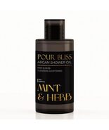 Mint &amp; Herb Pour Bliss Cleansing Argan Shower Oil - 9oz, With Label - €23,88 EUR