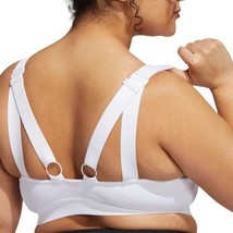adidas Womens Tlrd Move Training High-Support Sports Bra Color White Size 1X - £24.96 GBP