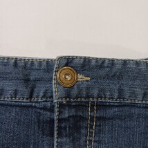 Christopher & Banks RN#55826 Women's Blue Cotton Blend Denim Skirt Size 14 image 3