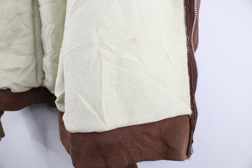 Vtg 90s Carhartt Mens XL Thrashed Spell Out Lined Heavyweight Hoodie Jacket USA Item image 12