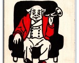 Fumetto Vecchio Man Con Orecchio Tromba Can&#39;T Capisco R L Wells Udb Cart... - £4.79 GBP