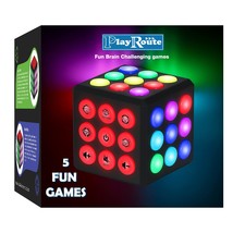 Brain & Memory Cube Toy | 5 Electronic Handheld Games For Kids | Gift Idea For K - £43.82 GBP