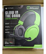 Titan Glow in the Dark Gaming Headset- High Quality Sound - £22.82 GBP