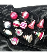 12 Shiny Brite Christmas Ornaments Double Indents Lantern UFO Tornado Be... - $3,760.33 MXN