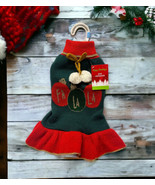 NWT Happy Howlidays Pet Apparel Dog Christmas Sweater Fa La La Size Smal... - £7.11 GBP