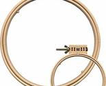 Morgan Quality Products No-Slip Embroidery Hoops Bundle, Interlocking To... - $33.99