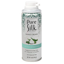 Pure Silk Ultra Sensitive Shaving Cream, 5 oz. Cans - £6.28 GBP