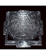 Natural Sphatik Shree Yantra / Quartz Crystal Shri yantra – 244 Gm - Cer... - $509.36 CAD