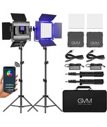 GVM RGB LED Video Light, Photography Lighting with APP Control, 800D Video - £258.21 GBP
