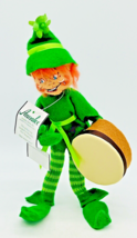 Annalee Irish Drummin On Elf Drum 9 inch 151111 Original Tag St Patricks... - £18.60 GBP