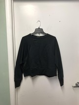 Nike Women&#39;s Dry Fleece Get Fit Lux Crew Sweatshirt CD4308-010 Black Size Large - £50.63 GBP